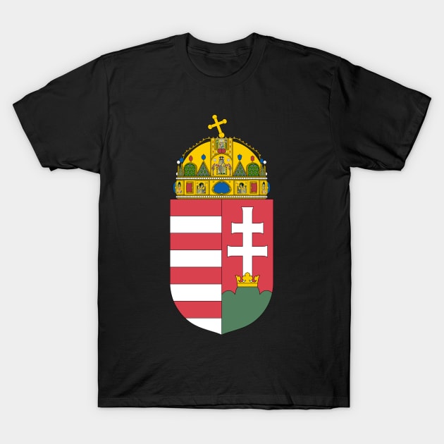 Coat of arms of Hungary T-Shirt by Wickedcartoons